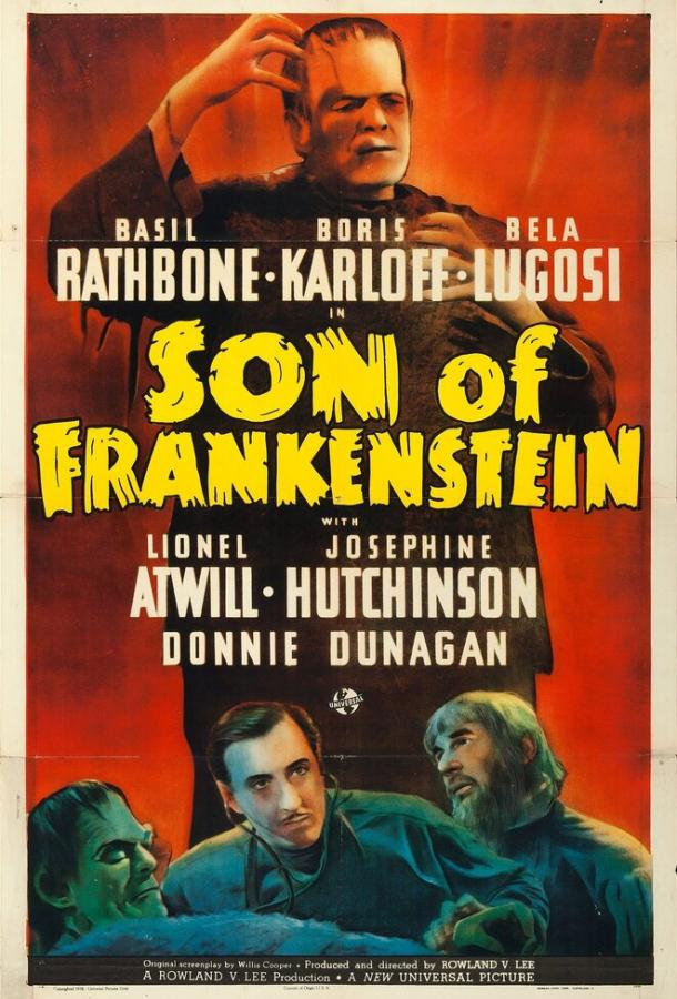 Постер к Сын Франкенштейна (1939)